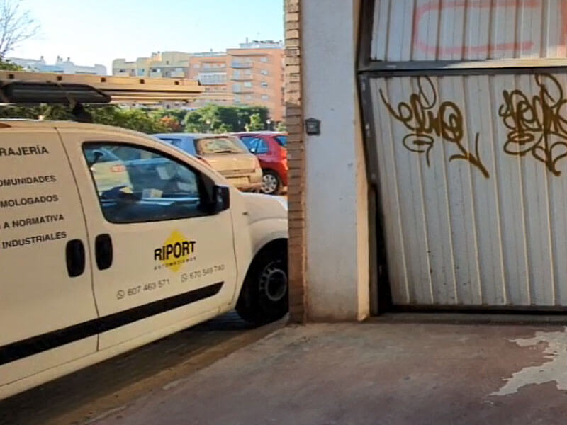 Instalación de puertas de garaje Valencia