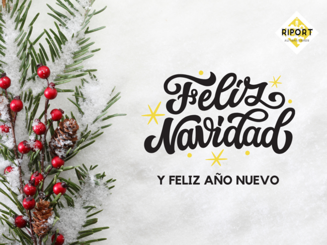 Riport te desea unas felices fiestas Riport te desea unas felices fiestas