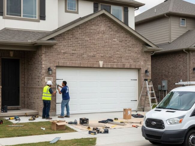 Hacemos montaje de puertas de garaje en Valencia